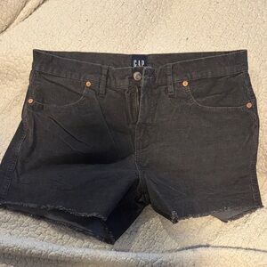 GAP Women's Dark Gray Jean Shorts